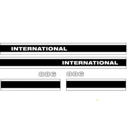 Aftermarket Hood Decal Set I886C